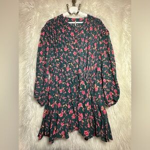 Free People Button-Down Dress